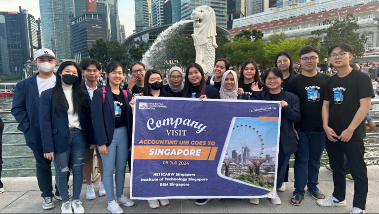Prodi Akuntansi UIB Melakukan Kegiatan Company Visit ke Singapore Institute of Technology (SIT) dengan Pendampingan dari ICAEW Singapore