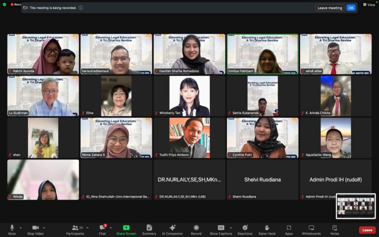 A screenshot of a video conference Description automatically generated