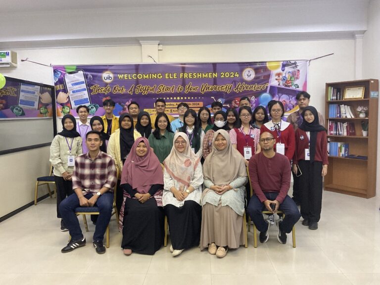 WELCOMING ELE FRESHMEN 2024: “Inside Out: A Joyful Start to Your University Adventure” 10 Agustus 2024, Universitas Internasional Batam