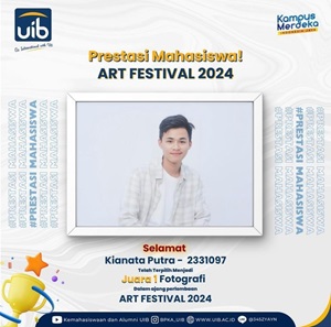 Prestasi Mahasiswa! ART FERSTIVAL 2024