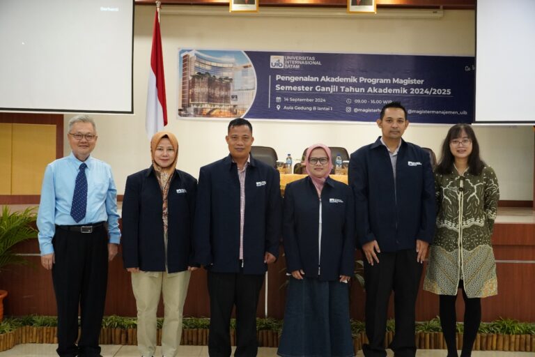 Berita Acara Pengenalan Akademik Program Magister Universitas Internasional Batam Semester Ganjil  Tahun Akademik 2024/2025