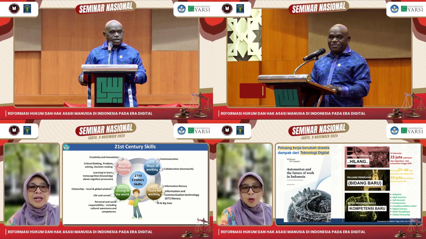 A person standing at a podium Description automatically generated