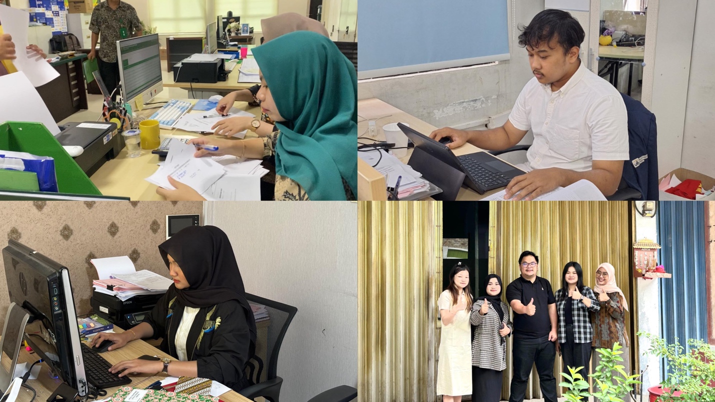 A collage of people working at a desk

Description automatically generated