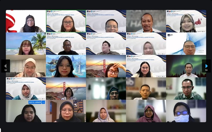 A group of people on a video conference Description automatically generated