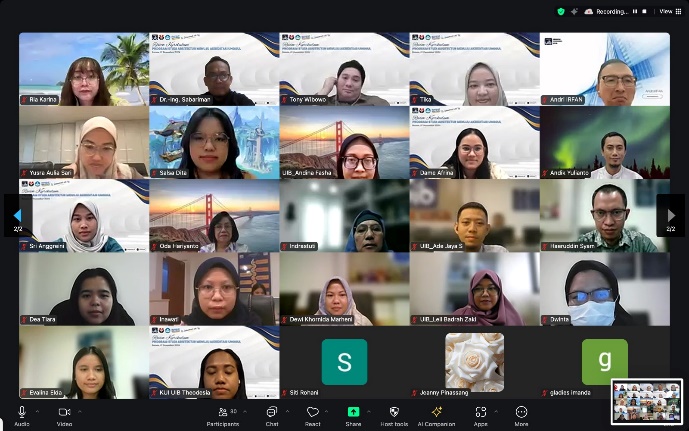 A screenshot of a video call Description automatically generated