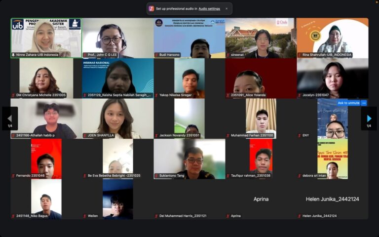 International Webinar “ASEAN-China Free Trade Agreement: History, Politics, and Policies Development for Economy Growth” held by ASEAN Studies Centre Universitas Internasional Batam