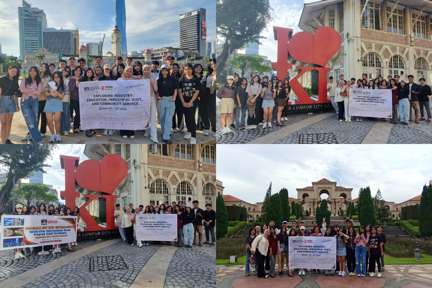 A group of people standing in front of a large red sign

AI-generated content may be incorrect.