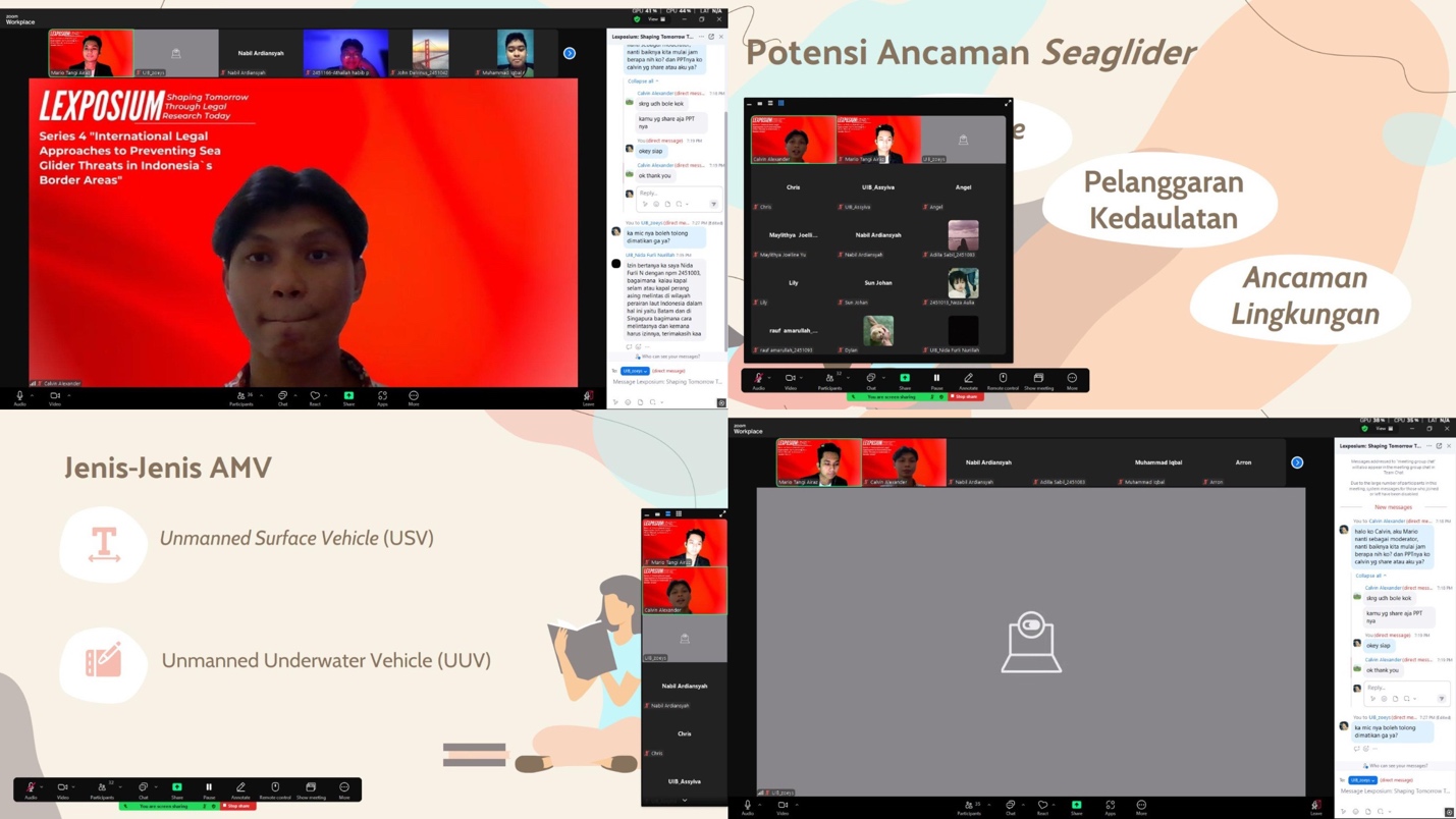 A screenshot of a video call

Description automatically generated