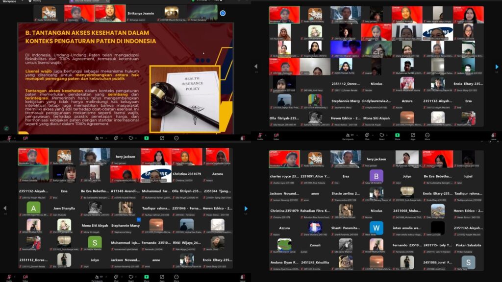 A screenshot of a video conference Description automatically generated