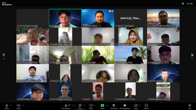 Webinar UIB dan PT KAI