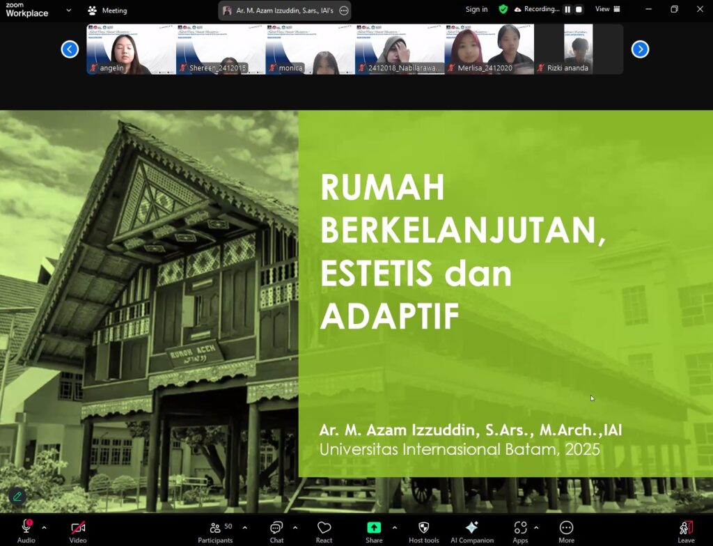 webinar prodi arsitektur