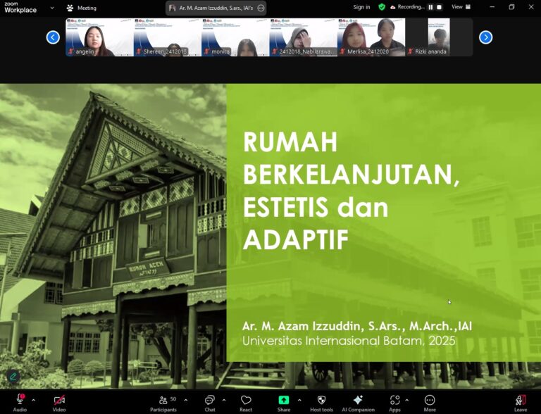 webinar prodi arsitektur