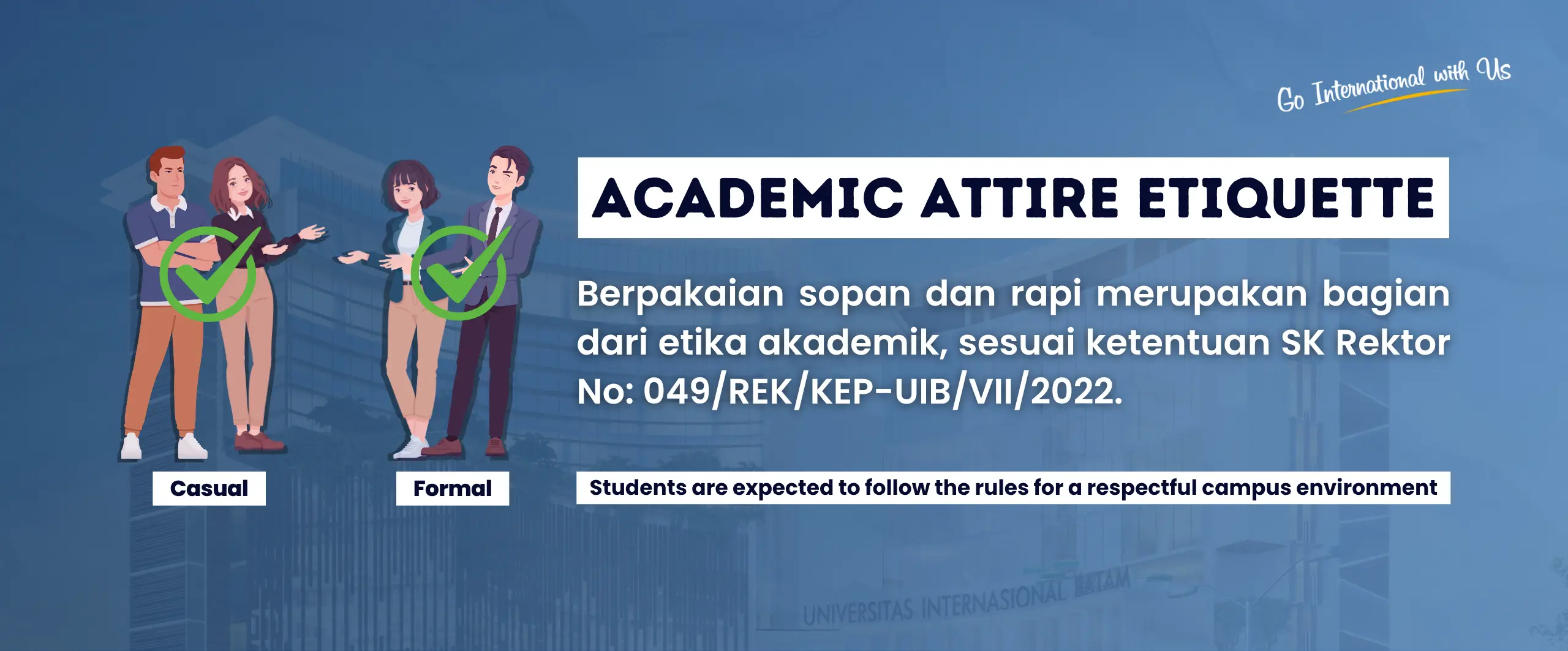 ACADEMIC ATTIRE ETIQUETTE