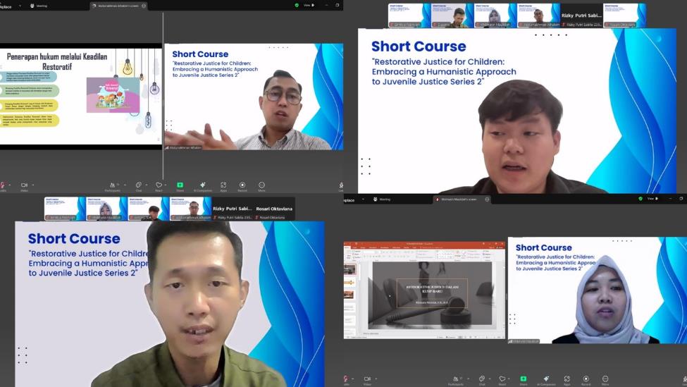 A group of people on a computer screen Description automatically generated