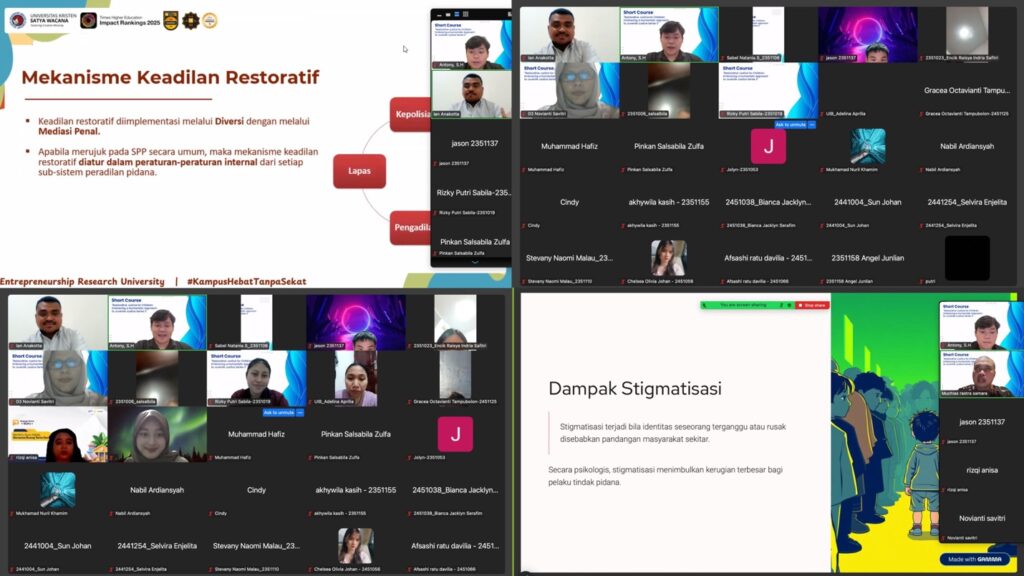 A screenshot of a video chat Description automatically generated