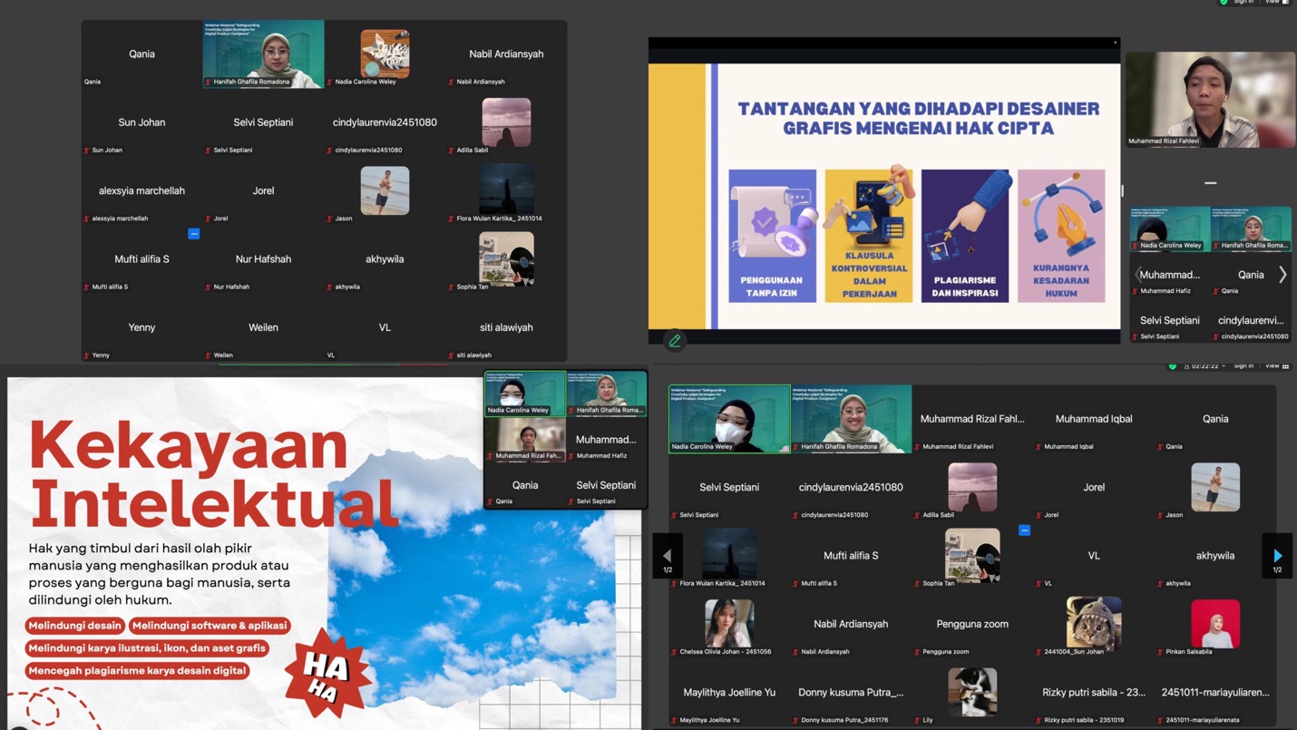 A screenshot of a video conference
Description automatically generated