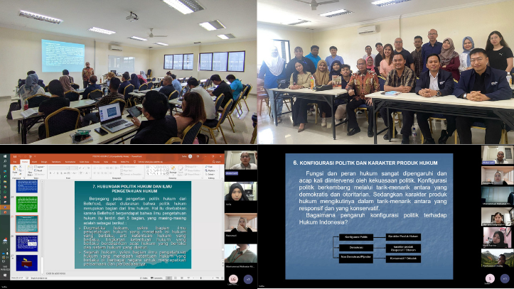 Magister Hukum UIB Gelar Visiting Lecturer Bersama Guru Besar dari Universitas Jayabaya