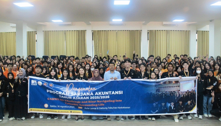 Langkah Pertama Menuju Dunia Akuntansi: Program Studi Akuntansi UIB Selenggarakan Kegiatan Pengenalan Program Studi Akuntansi bagi Mahasiswa Baru Tahun Ajaran 2025/2026