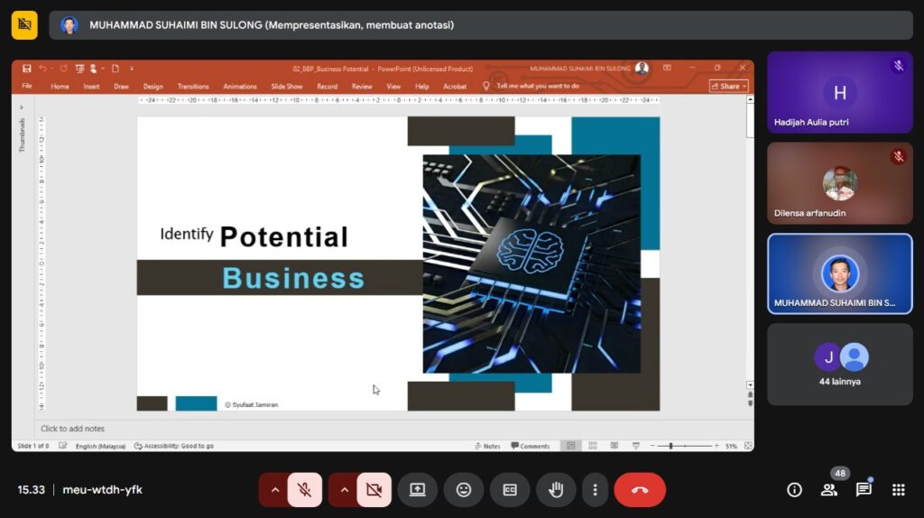 A computer screen shot of a computer Description automatically generated
