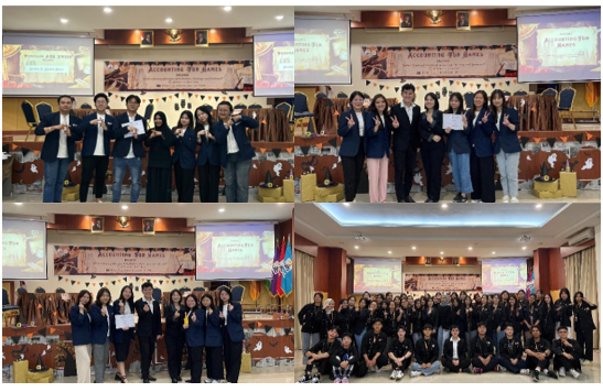 A group of people standing in front of a group of people
AI-generated content may be incorrect.