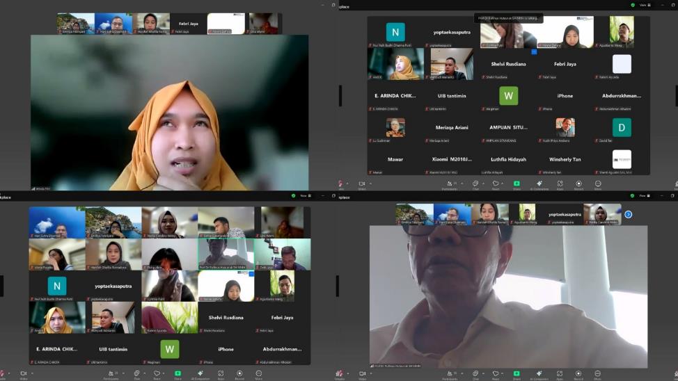 A screenshot of a video conference

AI-generated content may be incorrect.