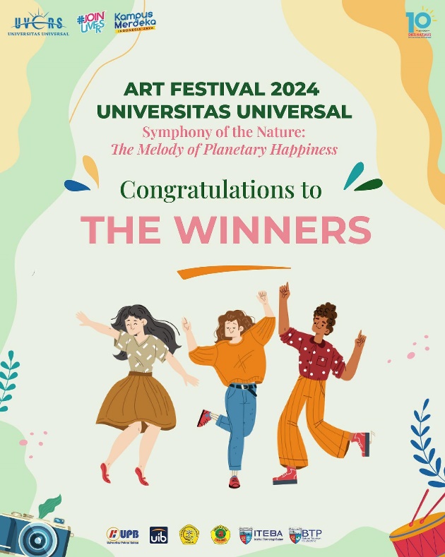 Mahasiswa Universitas Internasional Batam Raih Prestasi Art Festival 2024!!!