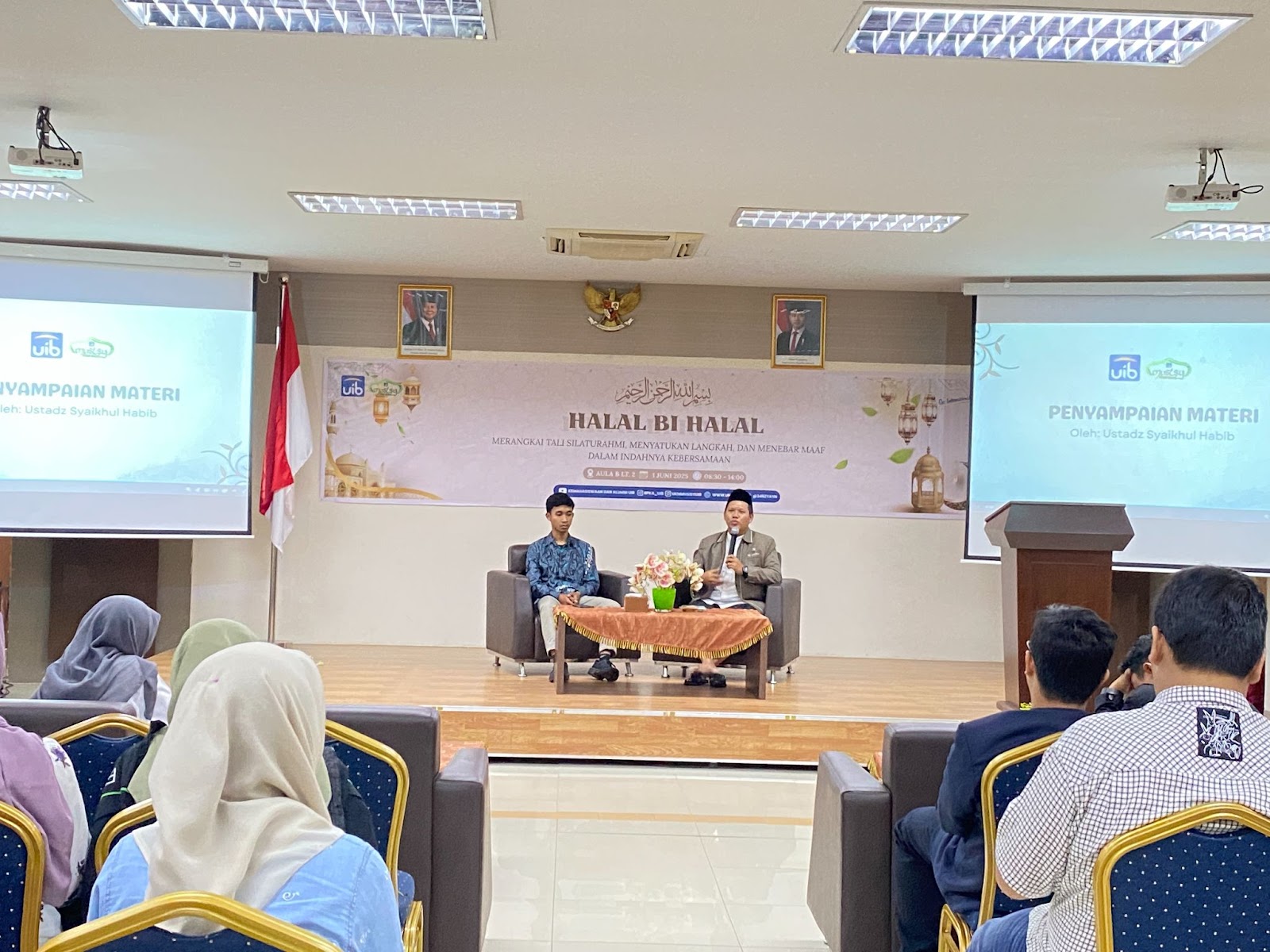 Halal Bi Halal UKM Musisy UIB 2025 “Merangkai Tali Silaturahmi, Menyatukan Langkah, dan Menebar Maaf dalam Indahnya Kebersamaan”