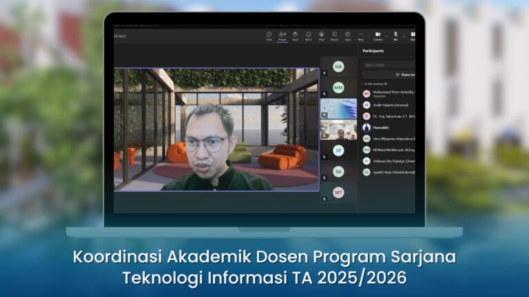 Koordinasi Dosen TI untuk RPS Terstruktur dan Relevan dengan Kurikulum