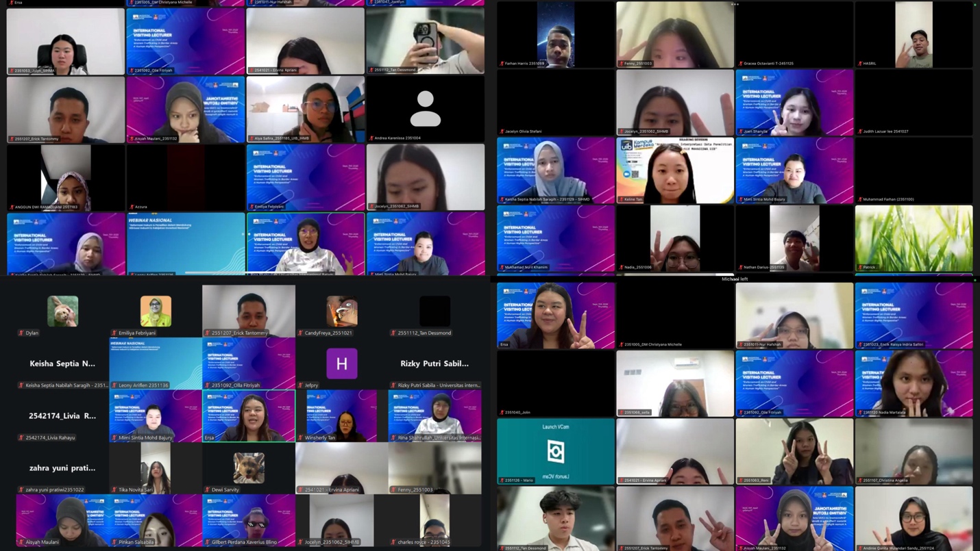 A screenshot of a video conference
Description automatically generated