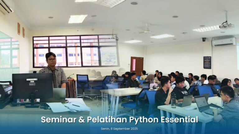 Prodi TI Gelar Seminar & Pelatihan Python Essential untuk Tingkatkan Skill Mahasiswa