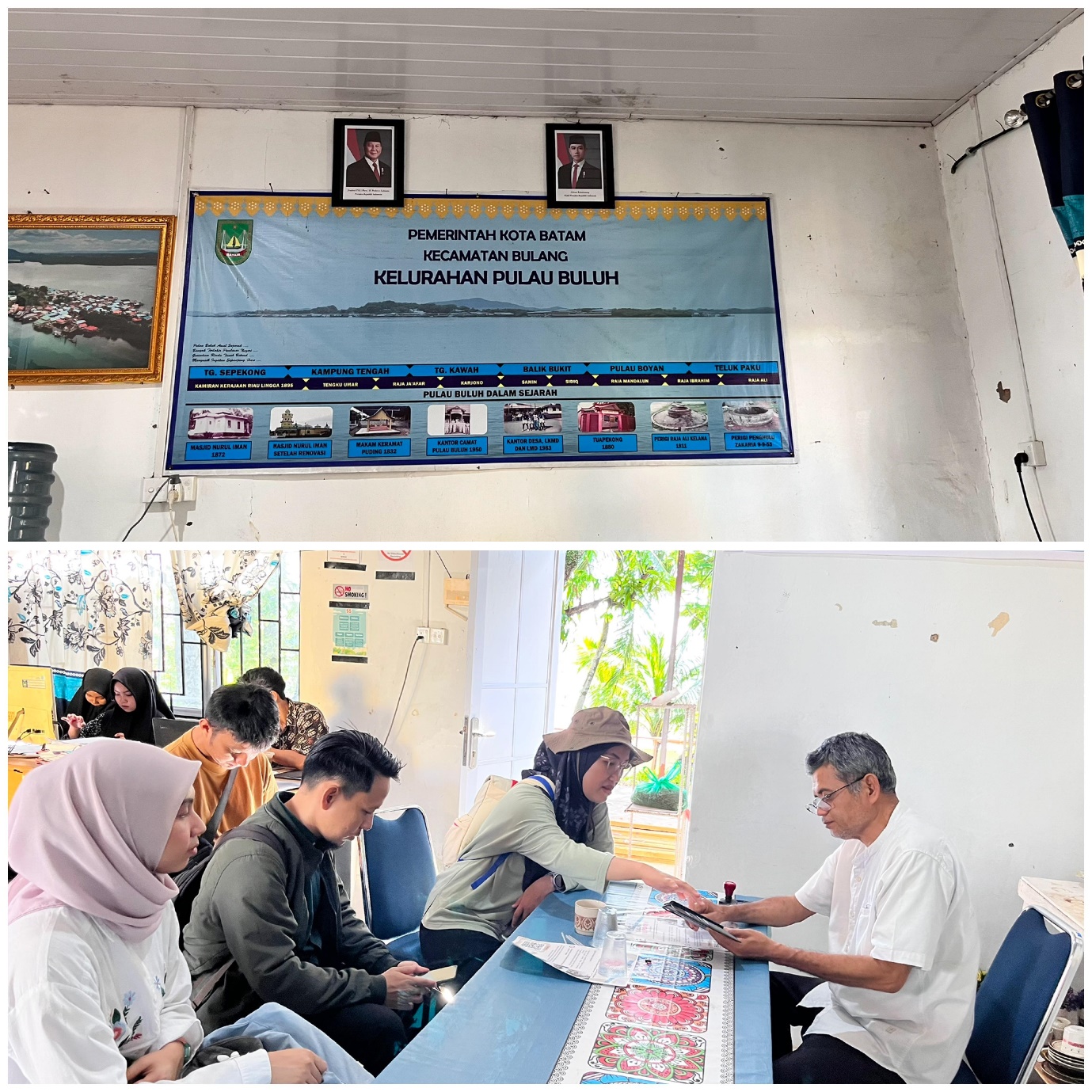 Survei Lapangan dan Pengumpulan Data Masyarakat di Kecamatan Bulang (Kelurahan Pulau Buluh) dalam Rangka Hibah Penelitian DP2M Diktisaintek