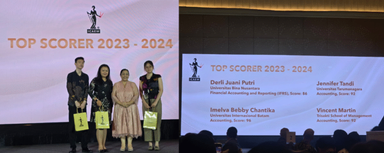 Prestasi Mahasiswa dan Alumni UIB di Ajang ICAEW Indonesia Celebrating Excellence 2025