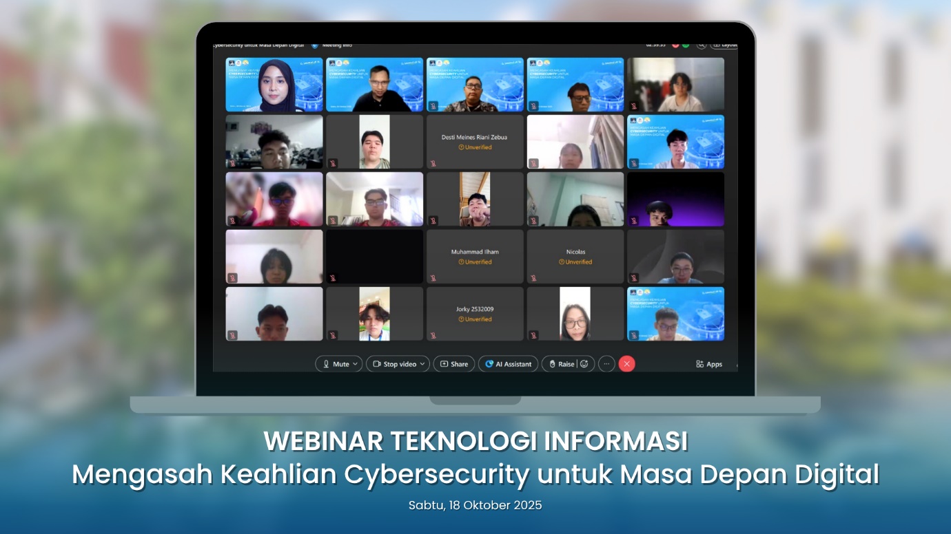 Prodi Teknologi Informasi UIB Tingkatkan Kesadaran Keamanan Siber Mahasiswa Lewat Webinar Cybersecurity