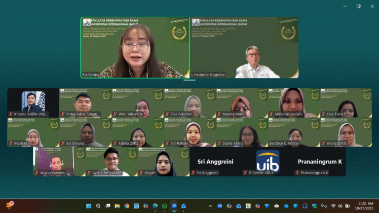 Fakultas Kesehatan dan Sains UIB Gelar Diskusi Pengembangan Mutu dan Tata Kelola Bersama Profesor dari Fakultas Biologi UGM