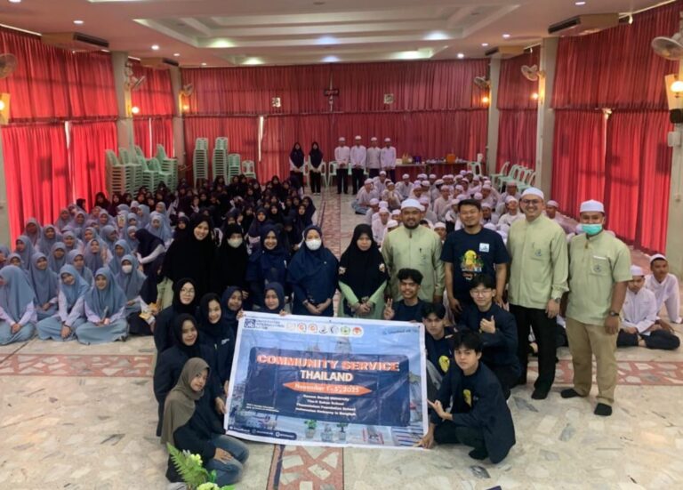 UIB Community Service: “Preparing Young Generations to Face Cross-Border Mobility Challenges in the ASEAN Era” at Tha It Suksa School, Thailand