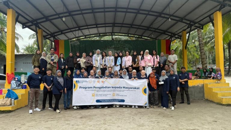 Mahasiswa Magister Manajemen Batch 25 UIB Wujudkan Community Based Tourism (CBT) Melalui Program Pengabdian Kepada Masyarakat di Desa Wisata Kampung Tua Bakau Serip