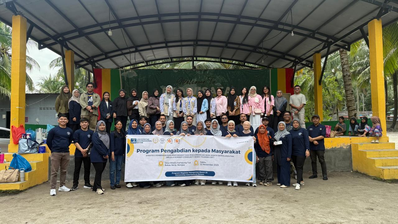 Mahasiswa Magister Manajemen Batch 25 UIB Wujudkan Community Based Tourism (CBT) Melalui Program Pengabdian Kepada Masyarakat di Desa Wisata Kampung Tua Bakau Serip