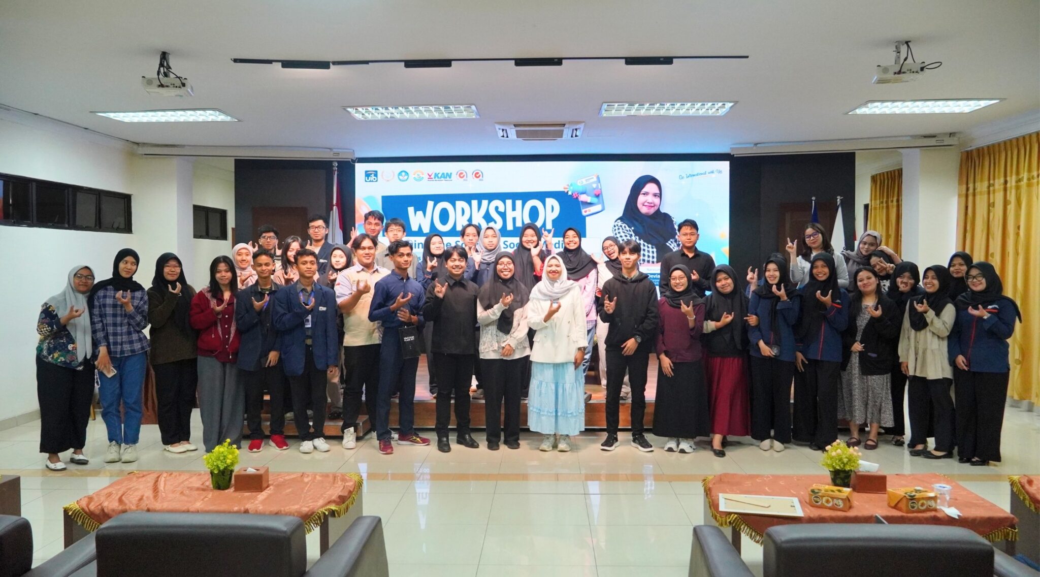 Kupas Dunia di Balik Layar Media Sosial, UIB Gelar Workshop Digital Marketing Bersama Praktisi Industri