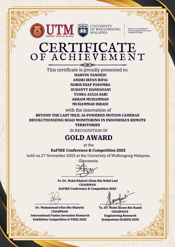 A certificate of achievement with text and a gold border

Description automatically generated