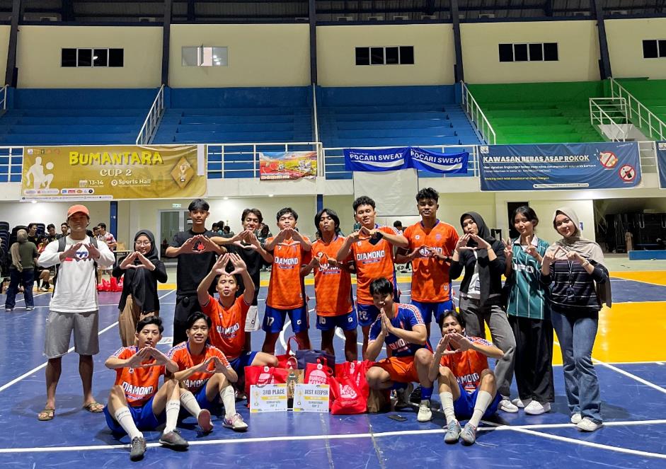 Mahasiswa Angkatan 24 Teknik Sipil UIB Tunjukkan Semangat Sportivitas dan Prestasi dengan Meraih Juara 3 di Kegiatan Bumantara Cup II