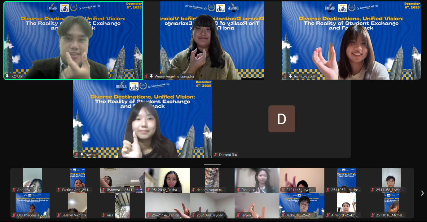 A screenshot of a video conference

Description automatically generated