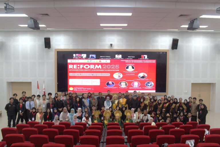Dosen Program Sarjana Arsitektur UIB Berpartisipasi dalam International Conference RE:FORM 2025 dan Menghadiri Rapat Kerja Forum Arsitektur Sumatera Tengah (FAST) yang Diselenggarakan Departemen Arsitektur Universitas Riau
