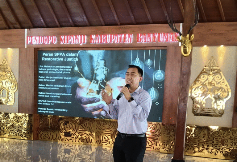 Dosen Ilmu Hukum UIB Jadi Narasumber Utama Pelatihan Penanganan Kekerasan Anak di Purwokerto, Jawa Tengah