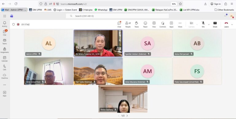 UIB Perkuat Arah Riset dan Pengabdian melalui Workshop Roadmap bagi Dosen Fakultas Kedokteran