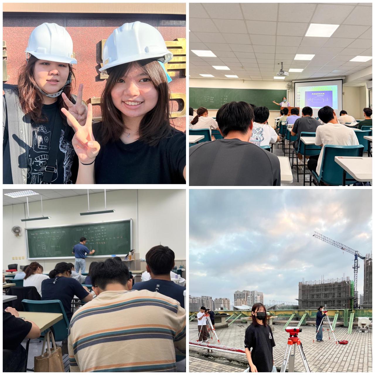 A collage of people in a classroom
Description automatically generated