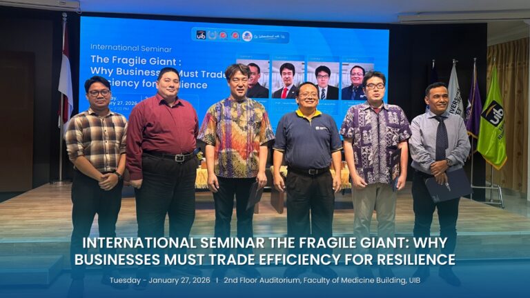 Seminar Internasional Teknologi Informasi The Fragile Giant: Why Businesses Must Trade Efficiency for Resilience