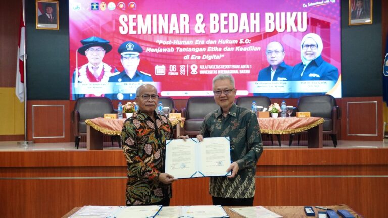 UIB dan Universitas Jayabaya Tandatangani MoA untuk Perkuat Kolaborasi Akademik di Bidang Hukum dan Teknologi