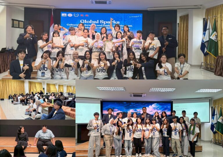 International Design Thinking Competition Highlights Cross-Cultural Innovation between UIB and MCUT