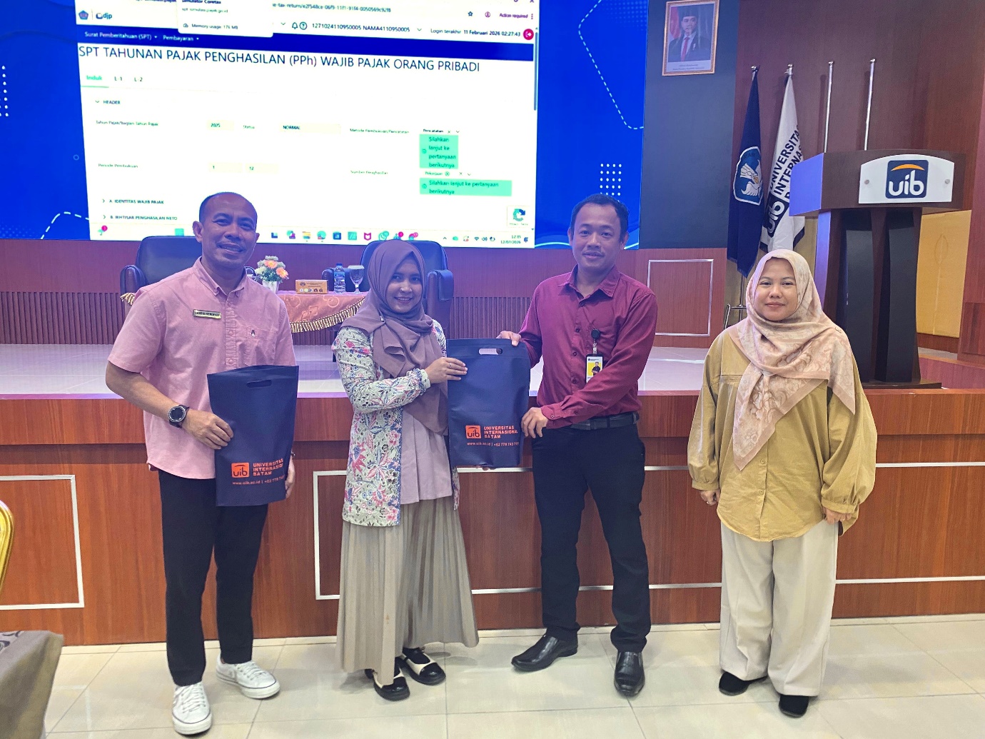 Workshop UIB Untuk Negeri: Literasi dan Praktik Pelaporan SPT Tahunan Berbasis Coretax 2025