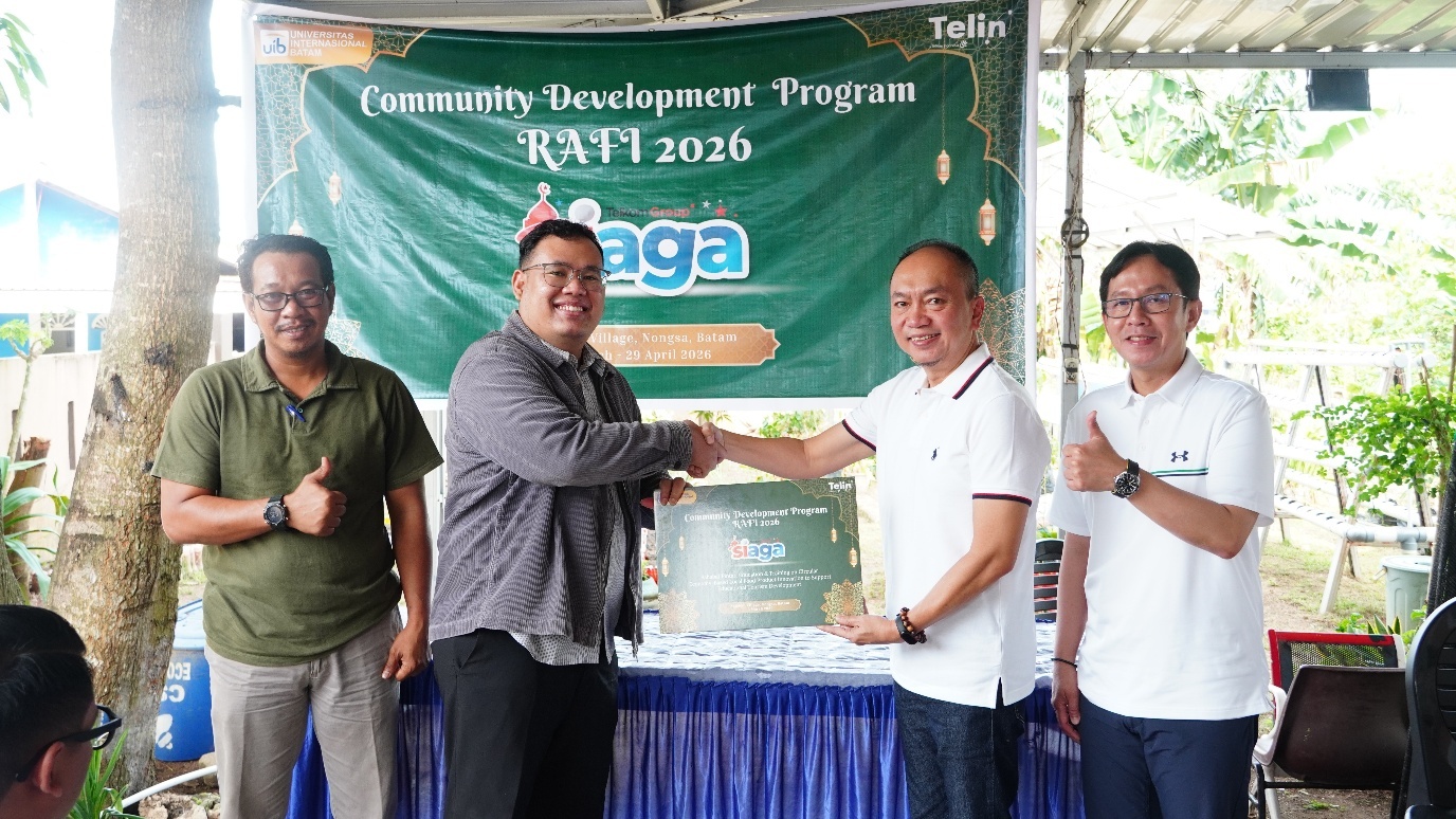 Kick Off Community Development Program RAFI 2026: Impactful Synergy between Telin and UIB Drives Local Food Innovation for Educational Tourism in Sambau